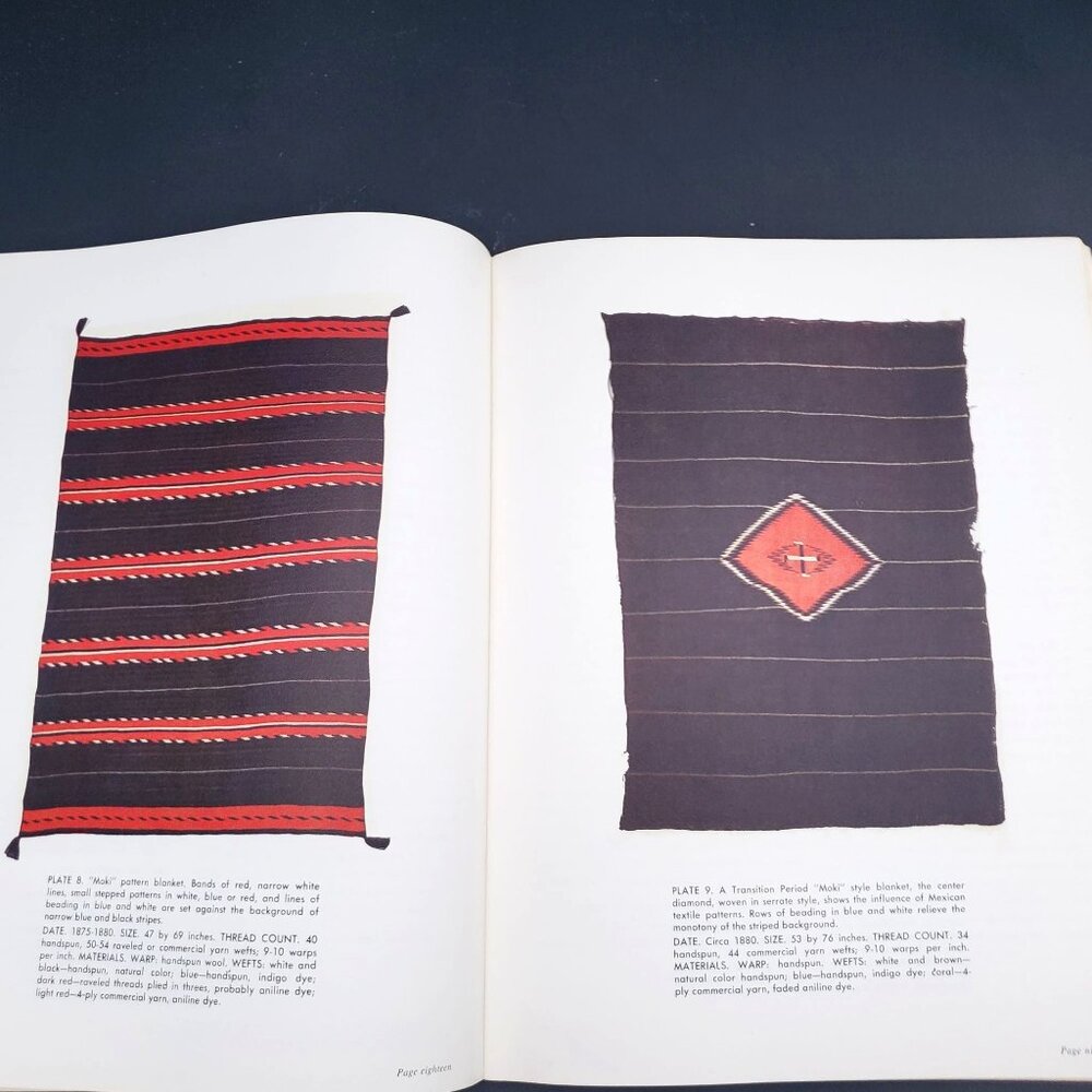 Book The Story of Navajo Weaving By Kate Peck Kent 1961 Heard Museum 61-17172 - Picture 6 of 16